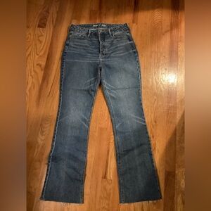 NWOT Kicker Boot Cut extra High waisted Jeans